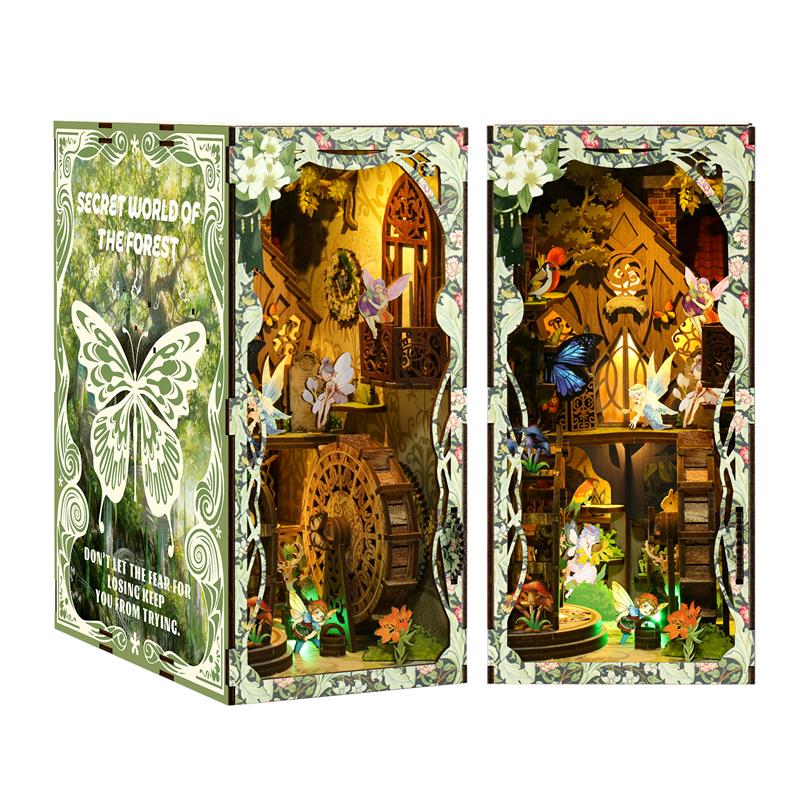 Secret World of The Forest - DIY Book Nook Kit Miniature Fairy World