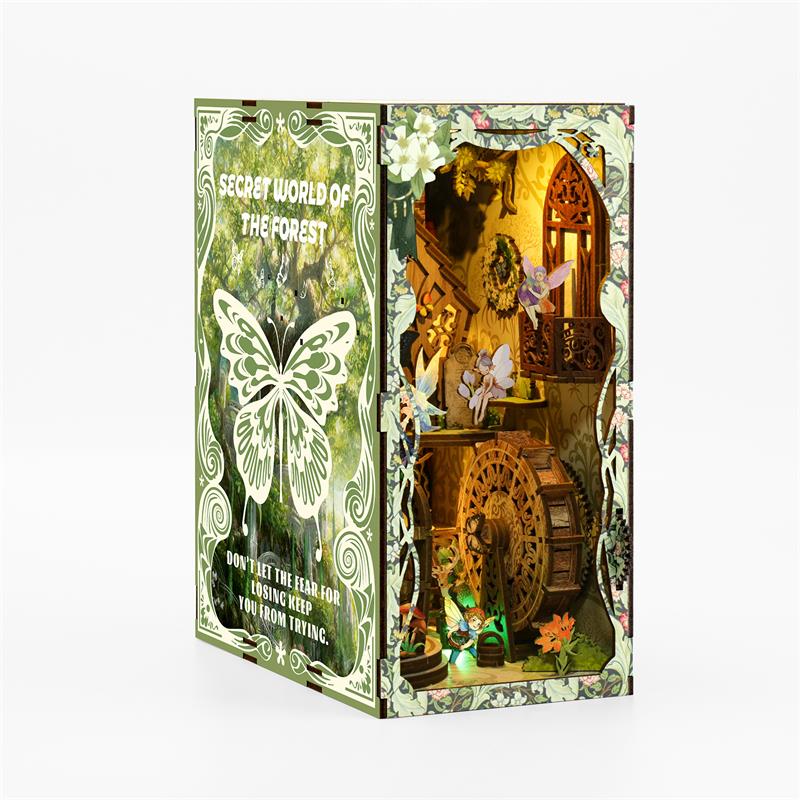 Secret World of The Forest - DIY Book Nook Kit Miniature Fairy World