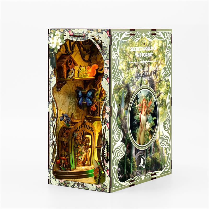 Secret World of The Forest - DIY Book Nook Kit Miniature Fairy World