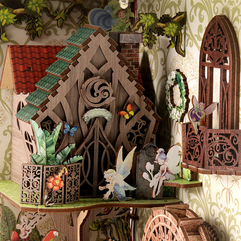Secret World of The Forest - DIY Book Nook Kit Miniature Fairy World