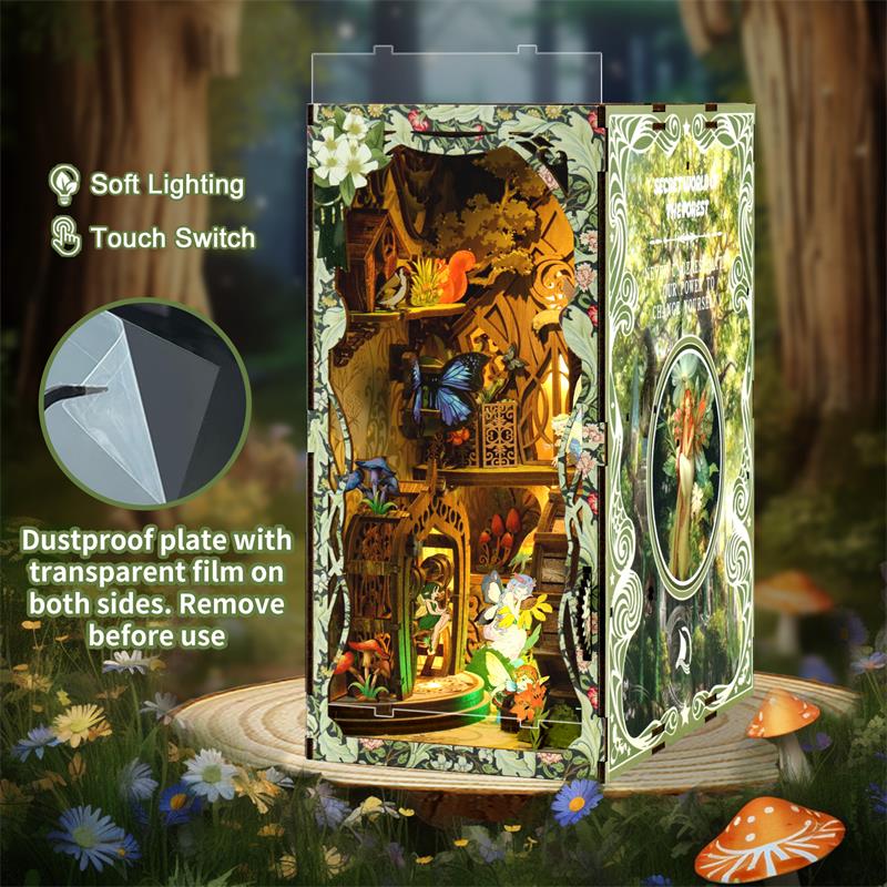 Secret World of The Forest - DIY Book Nook Kit Miniature Fairy World