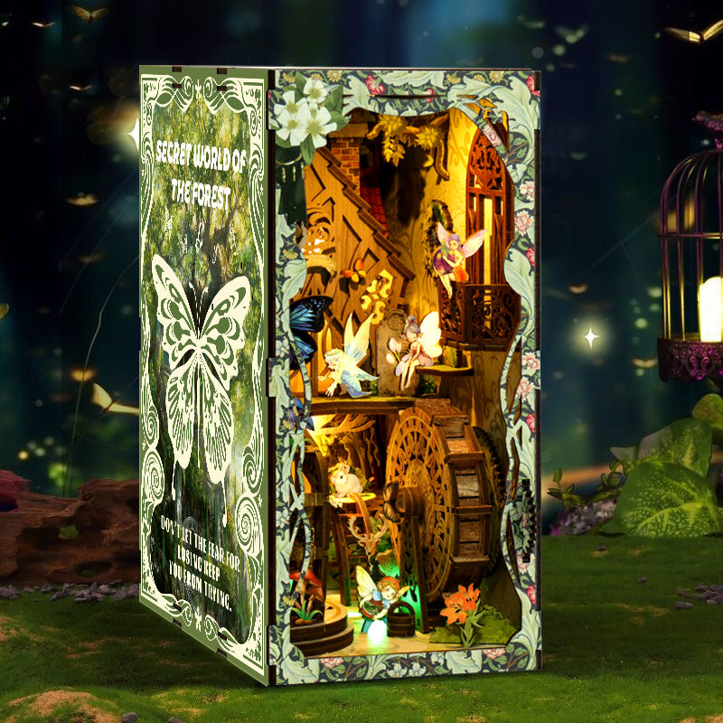 Secret World of The Forest - DIY Book Nook Kit Miniature Fairy World