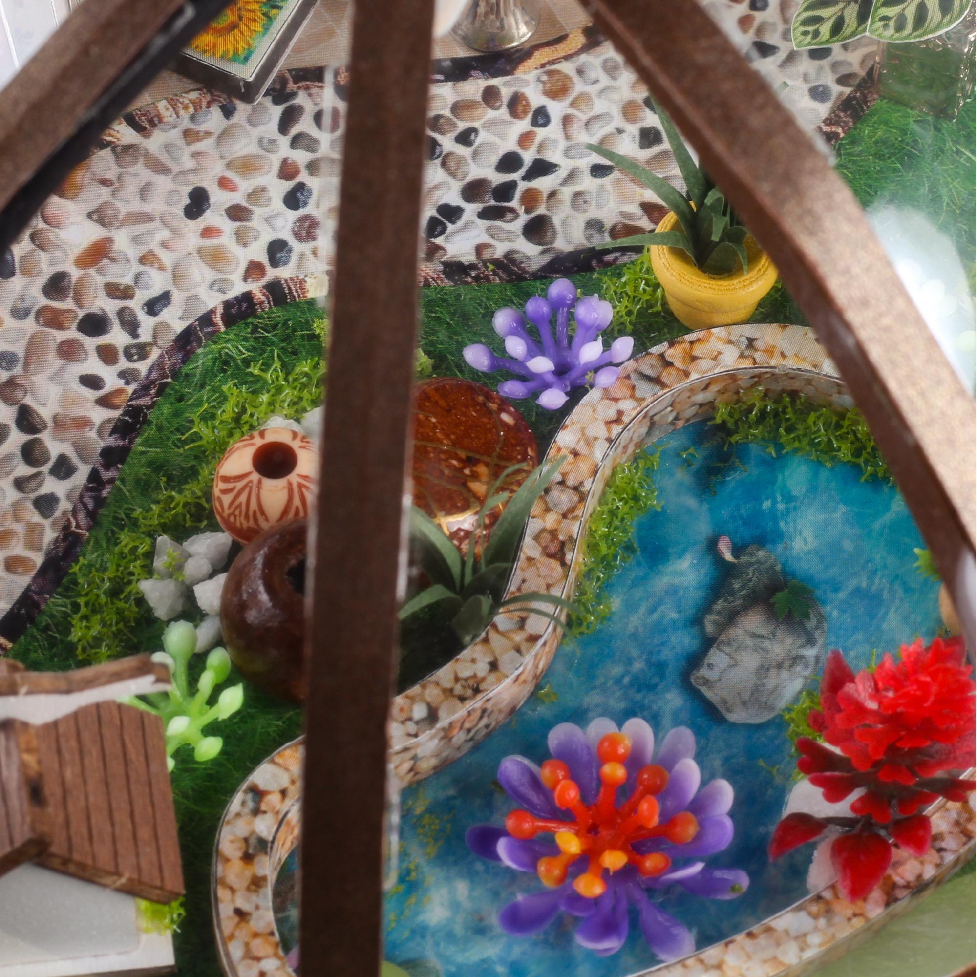 Hanging Garden - DIY Miniature Dollhouse Kit Home Decoration