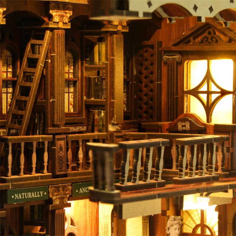 The Philosophical Library - DIY Book Nook Kit Miniature Art Exhibition