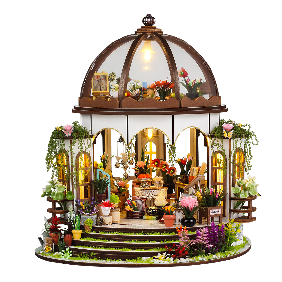 Hanging Garden - DIY Miniature Dollhouse Kit Home Decoration