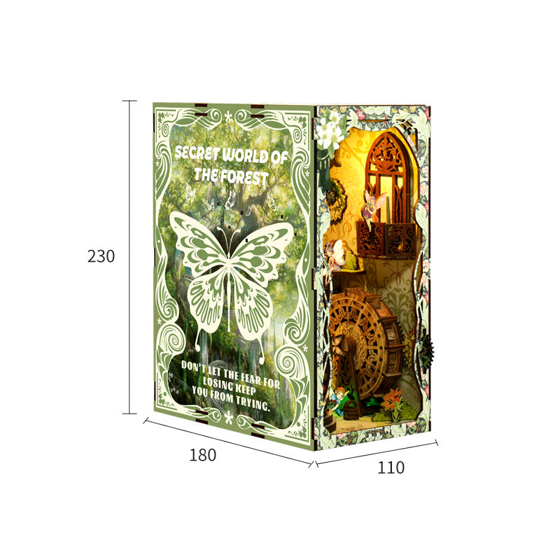 Secret World of The Forest - DIY Book Nook Kit Miniature Fairy World