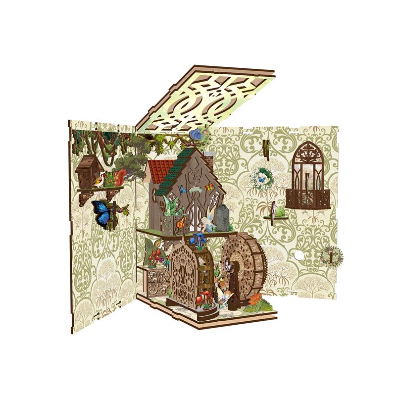 Secret World of The Forest - DIY Book Nook Kit Miniature Fairy World