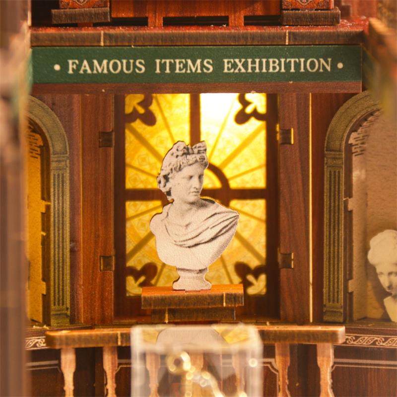 The Philosophical Library - DIY Book Nook Kit Miniature Art Exhibition