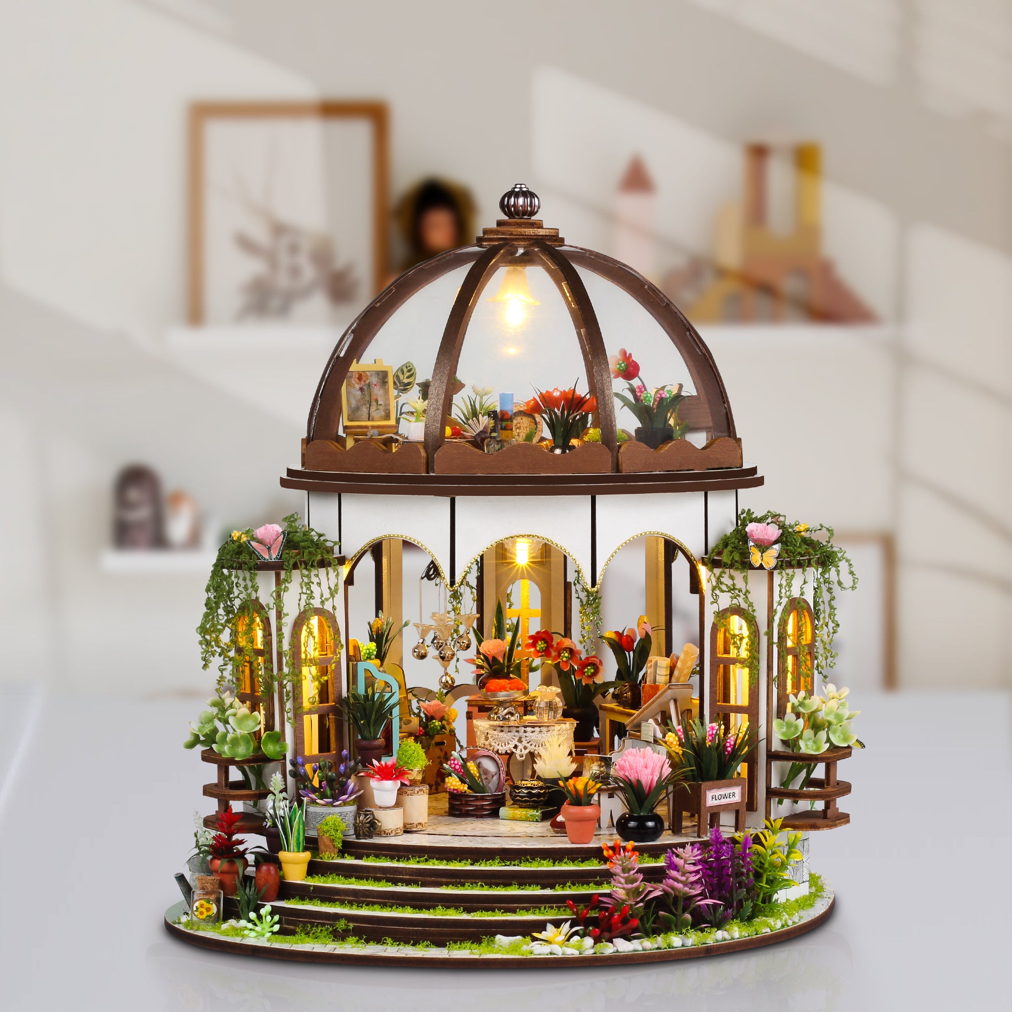 Hanging Garden - DIY Miniature Dollhouse Kit Home Decoration