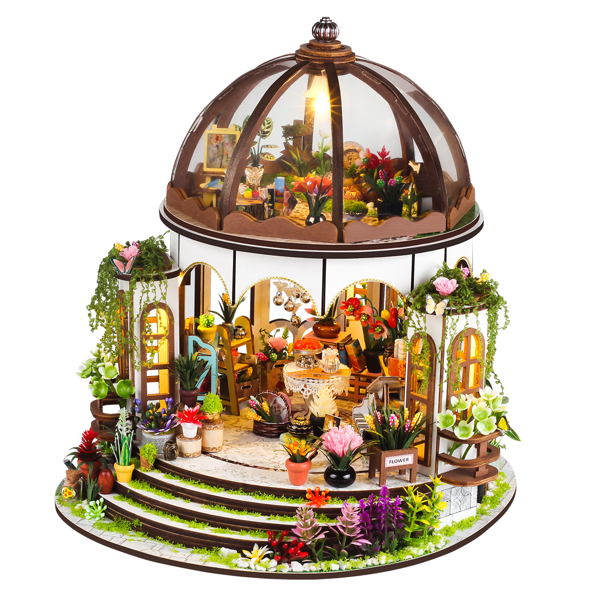 Hanging Garden - DIY Miniature Dollhouse Kit Home Decoration
