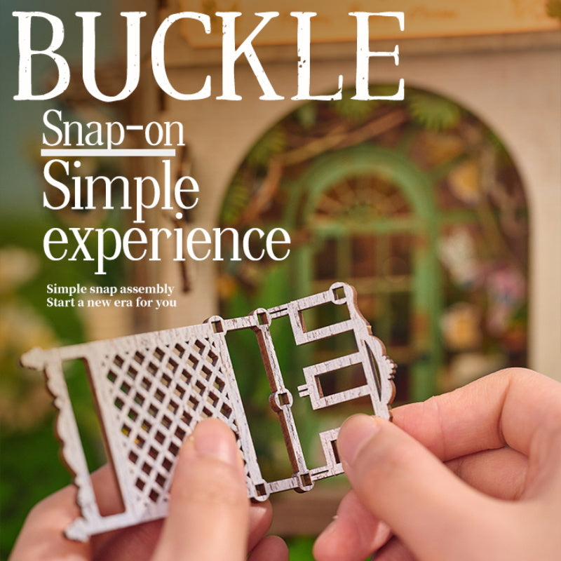 Blossomary Atelier - DIY Book Nook Kit Miniature Flower Shop 3D Puzzle