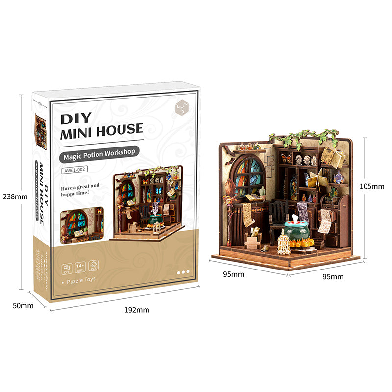 Magic Potion Workshop - DIY Mini House Retro Magic World