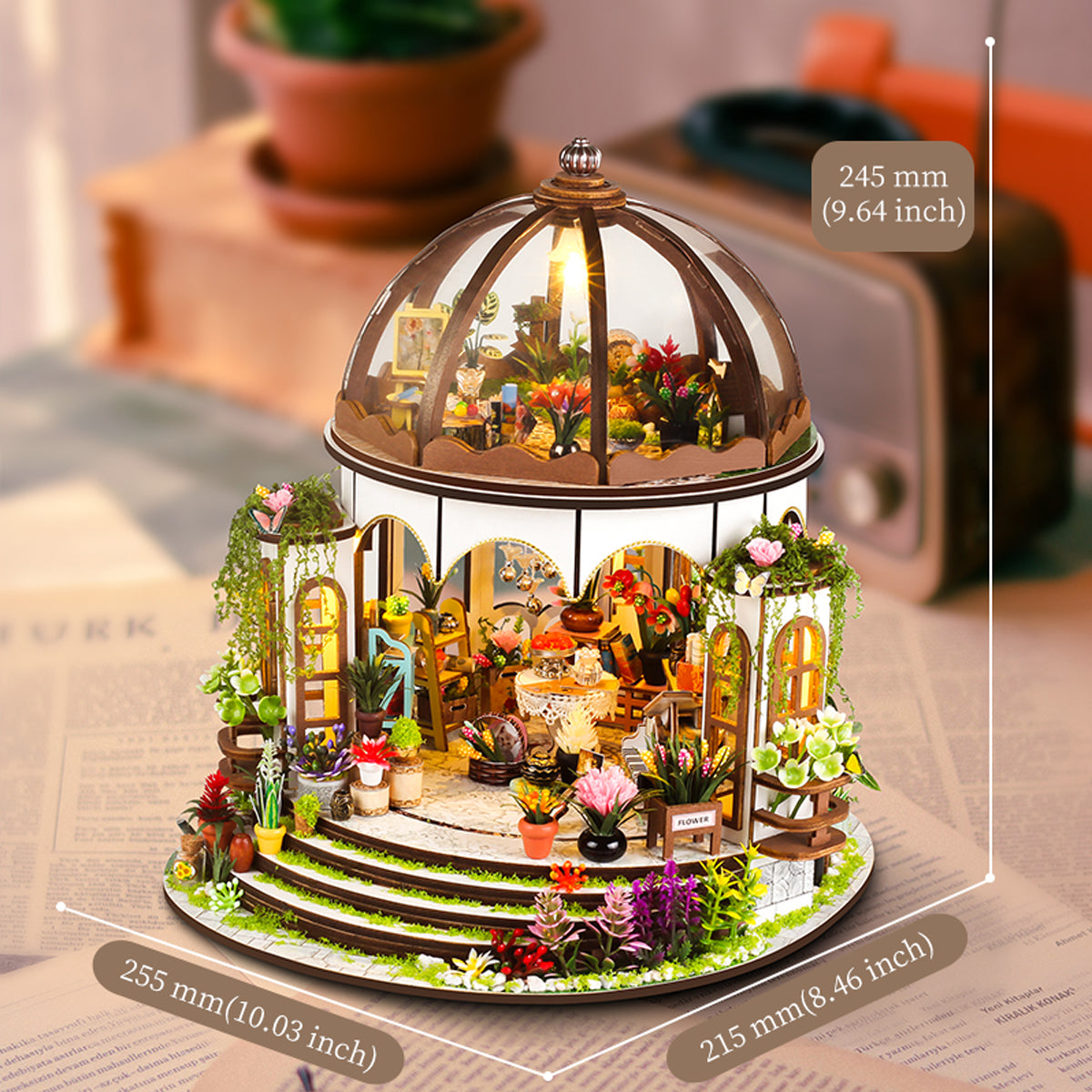 Hanging Garden - DIY Miniature Dollhouse Kit Home Decoration