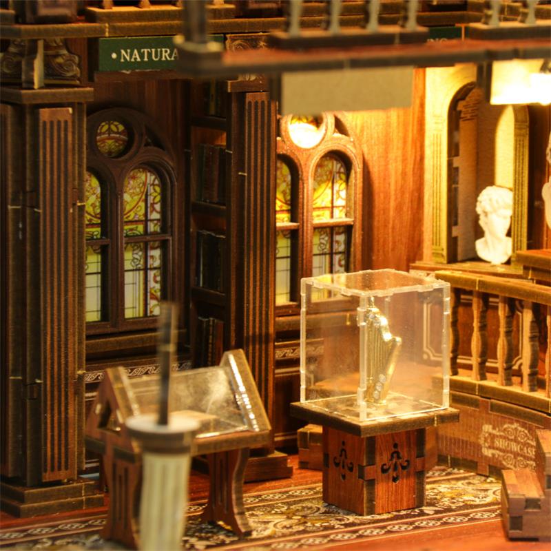 The Philosophical Library - DIY Book Nook Kit Miniature Art Exhibition