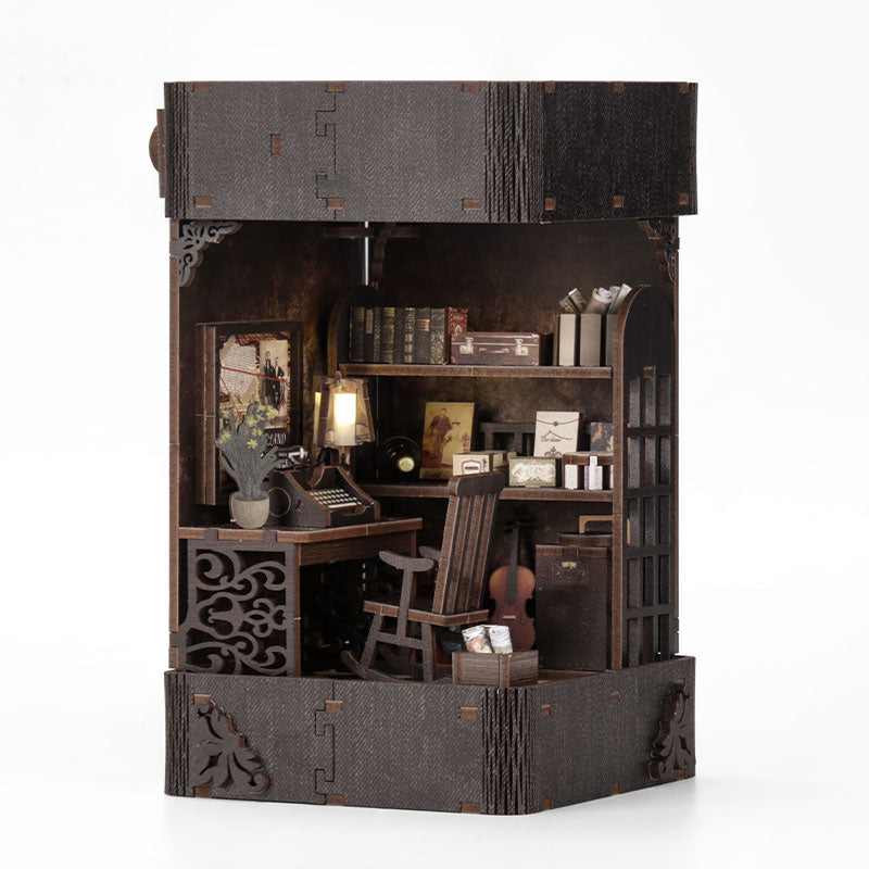 Detective Agency - DIY Dollhouse Kit Mysterious Office