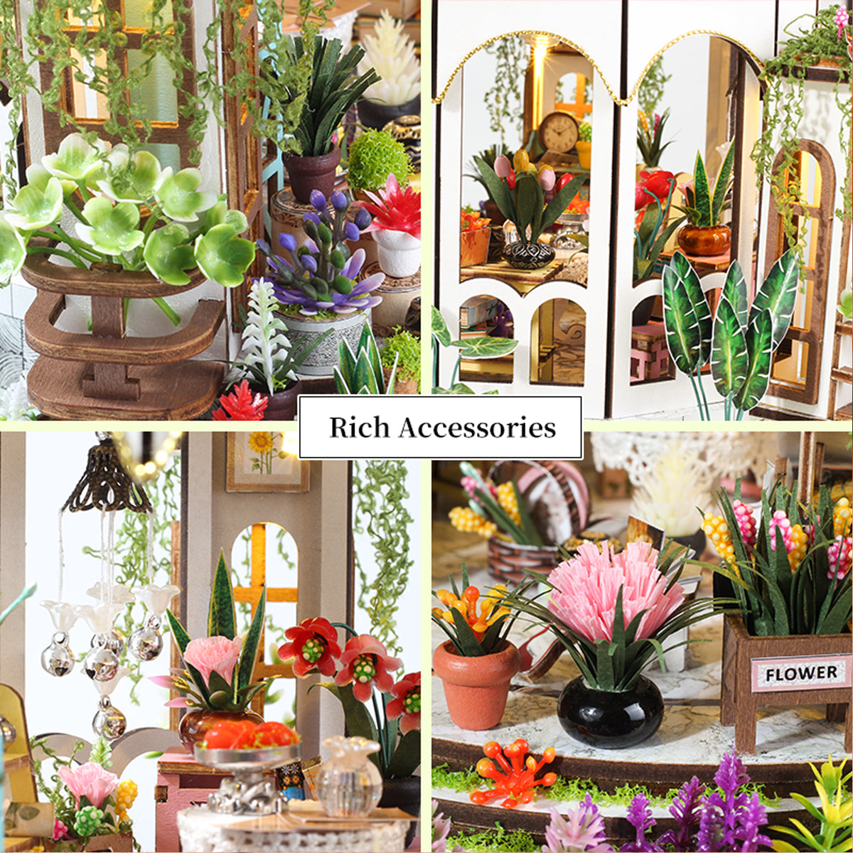 Hanging Garden - DIY Miniature Dollhouse Kit Home Decoration