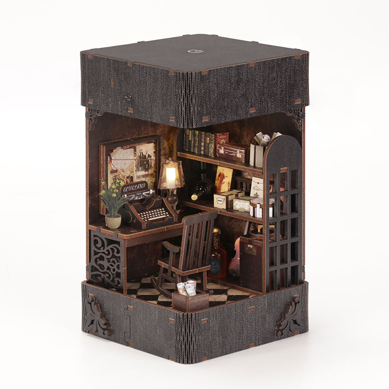 Detective Agency - DIY Dollhouse Kit Mysterious Office