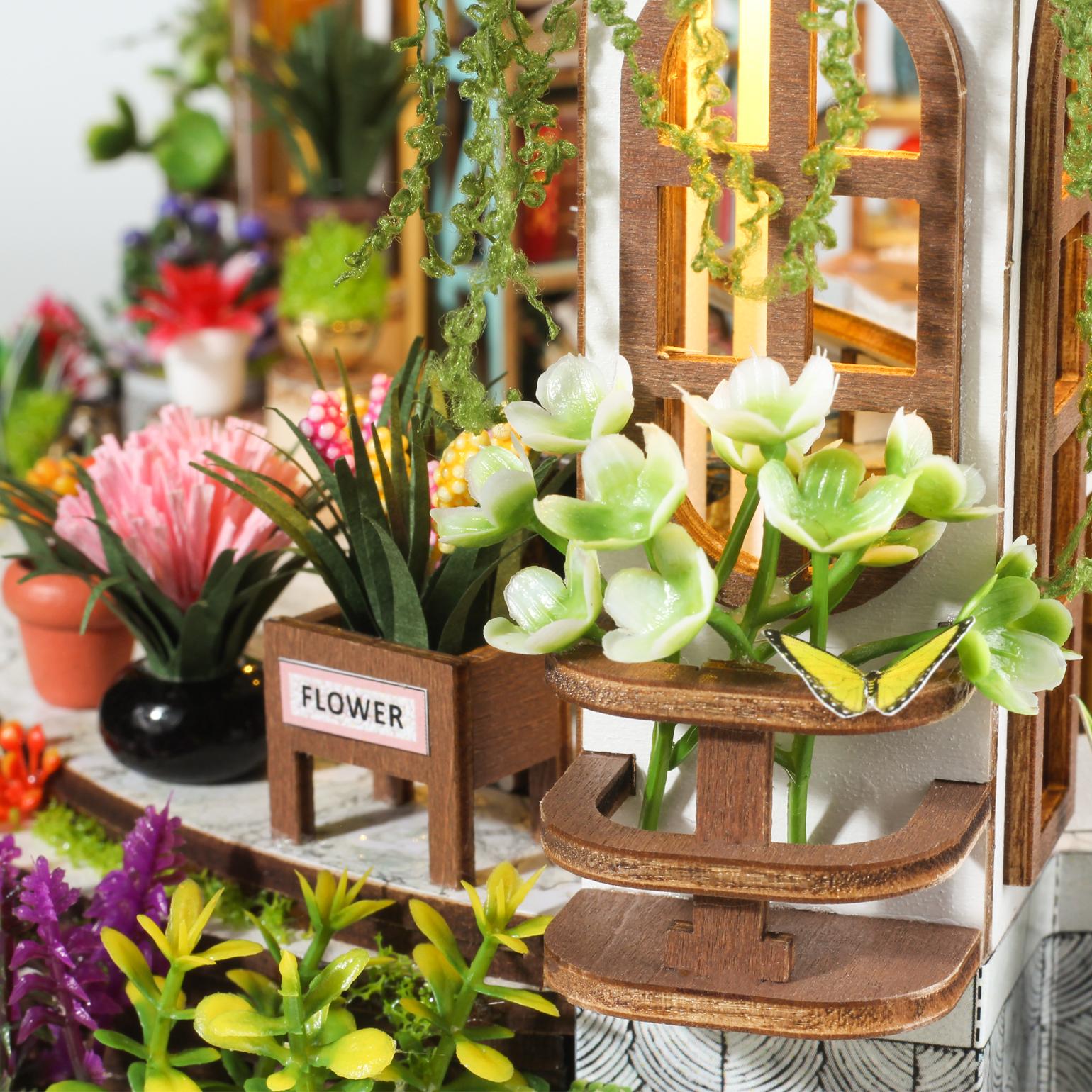 Hanging Garden - DIY Miniature Dollhouse Kit Home Decoration